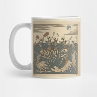 Dancing skeletons series Mug